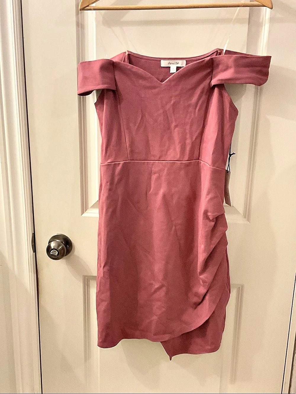 Active USA Mini Dress in Pink Size Large NWT